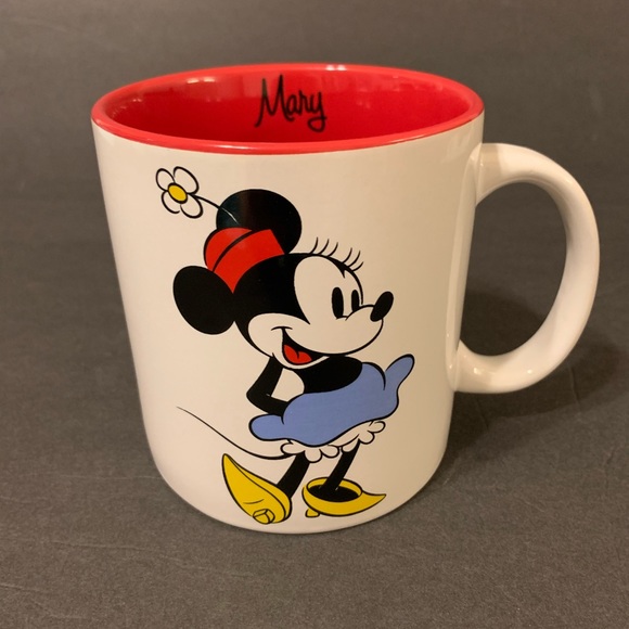 Disney Minnie Mouse Personalized Name Large Mugs - Picture 8 of 14